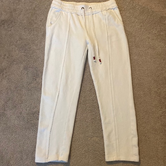 Sundance Coraline sweatpants. Size Small. Off white. EUC - Picture 2 of 4